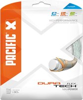 Pacific Dura Tech Flex - Tennissnaren - 1.30mm/ 12.20m - Wit