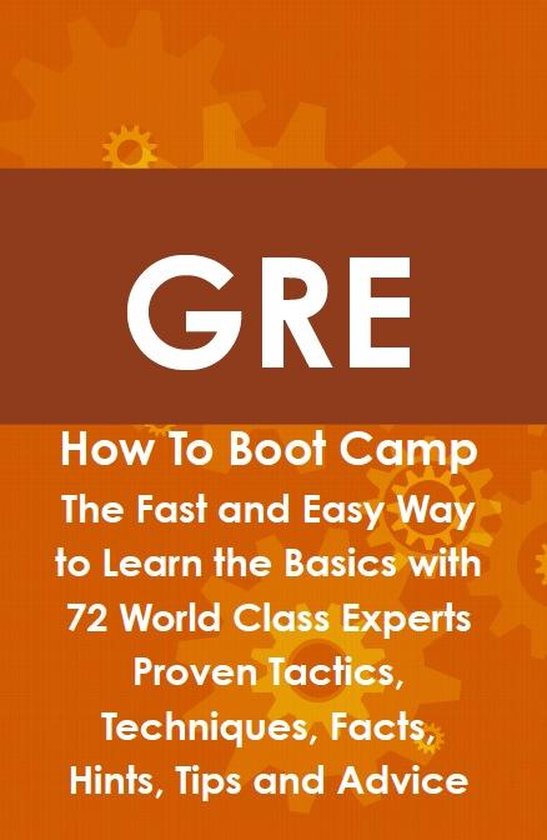 GRE How To Boot Camp: The Fast and Easy Way to Learn the Bas ... - cover