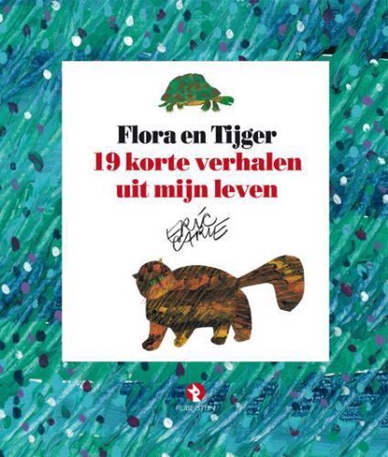 Cover van het boek 'Flora en tijger' van Eric Carle