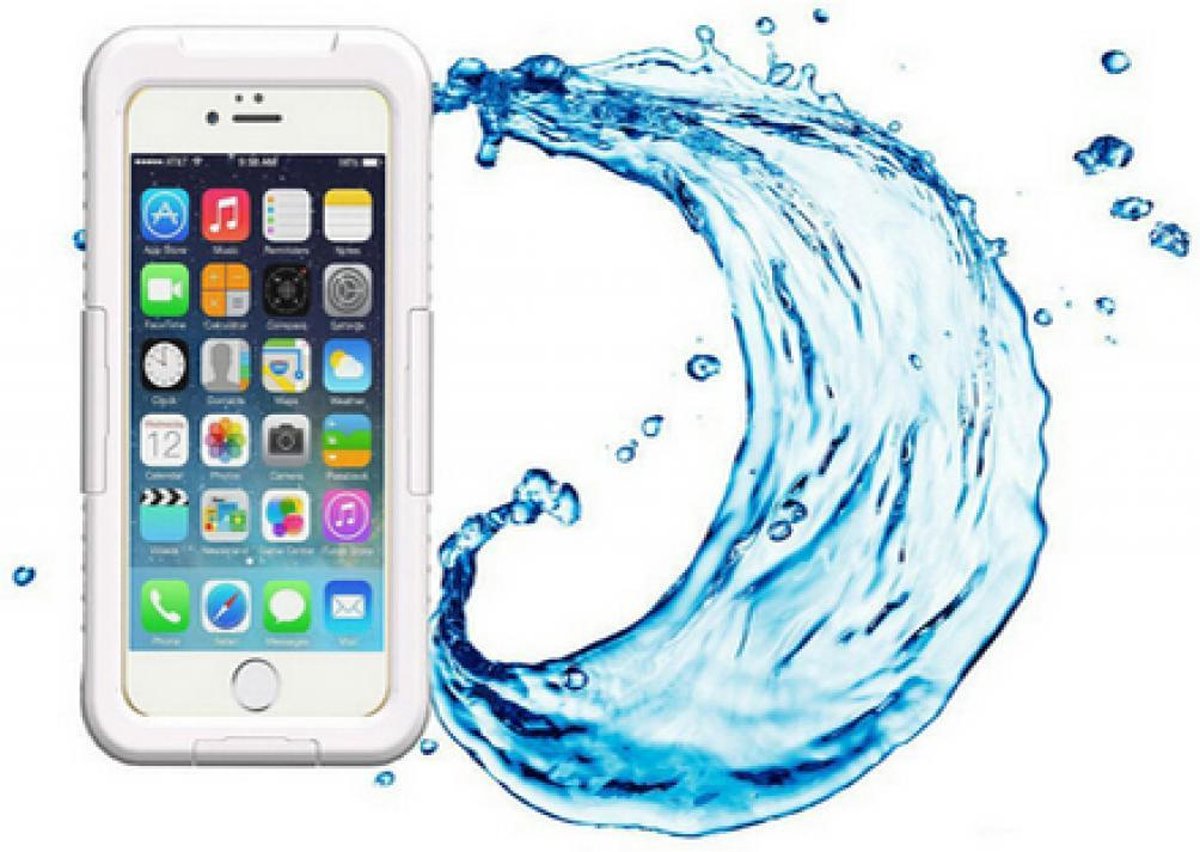 Waterproof case Wit iPhone 6 4.7 inch tot 3m diepte Waterdicht Stofdicht
