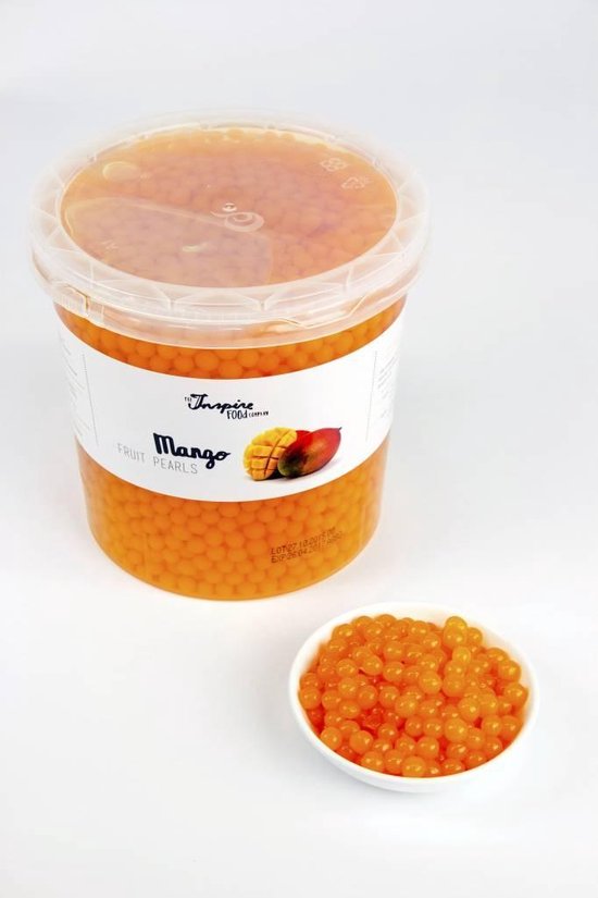 Popping boba fruitparels voor Bubble tea - Mango - 3.2kg | bol.com