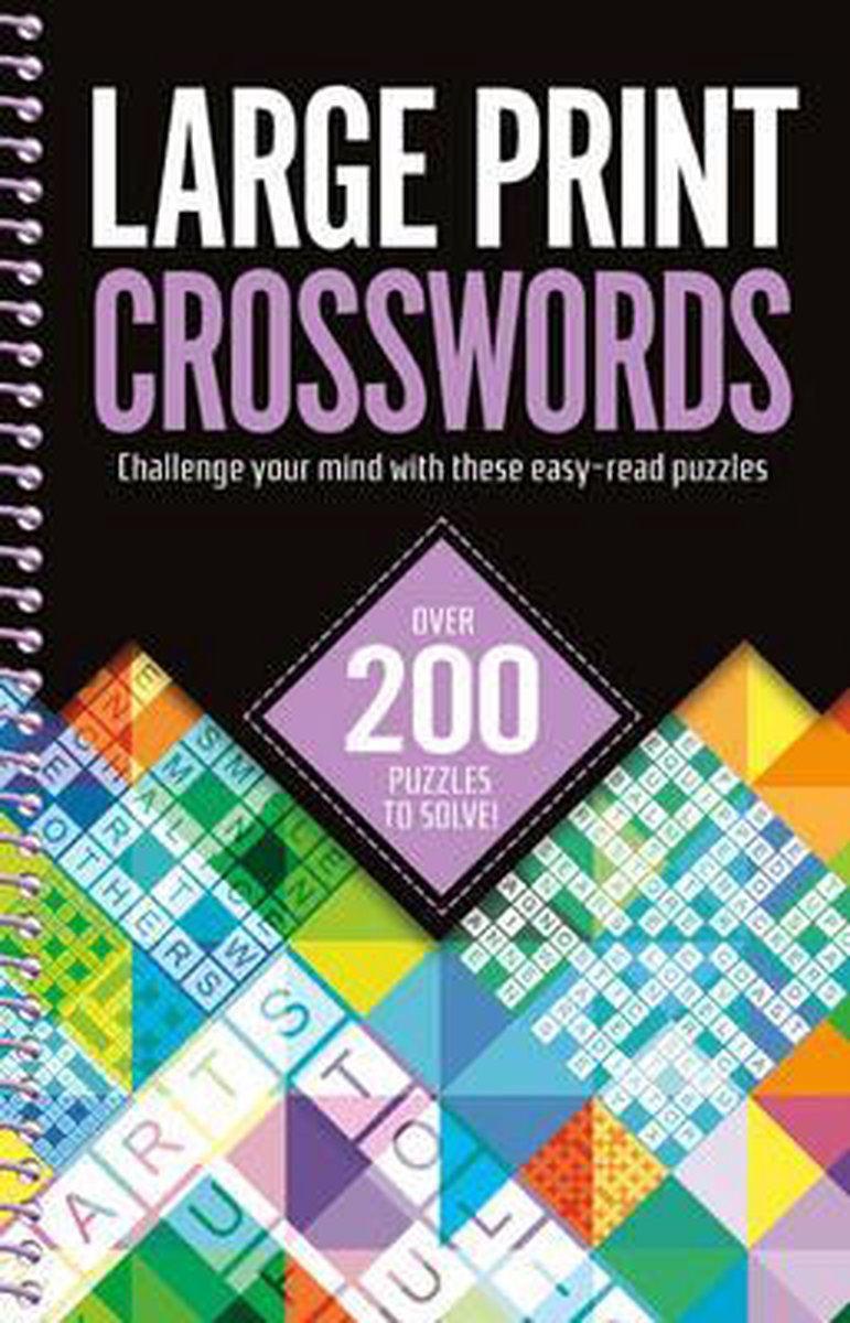 Large Print Crosswords