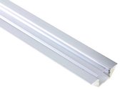 Aluminium Profiel Voor Ledstrips - Hoek 45° - 2M - Transparante Diffusor