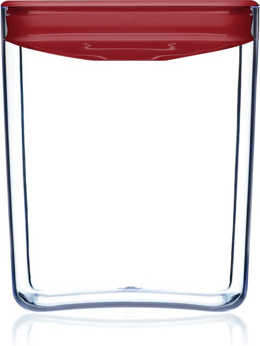 ClickClack Vershoudbox Pantry Cube - 3.3 Liter - Rood