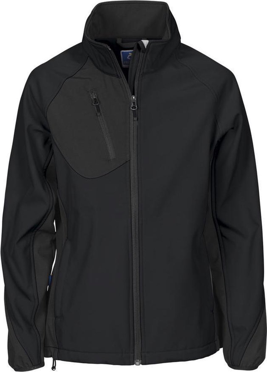 ProJob 2423 DAMES SOFTSHELL 642423 - Zwart - L
