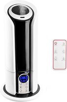 Ultrasone Luchtbevochtiger met hygrometer en timer - Digitaal display - 5 liter – Grijs / zwart