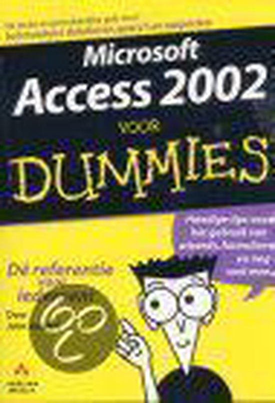 Cover van het boek 'Microsoft Access 2002 voor Dummies'