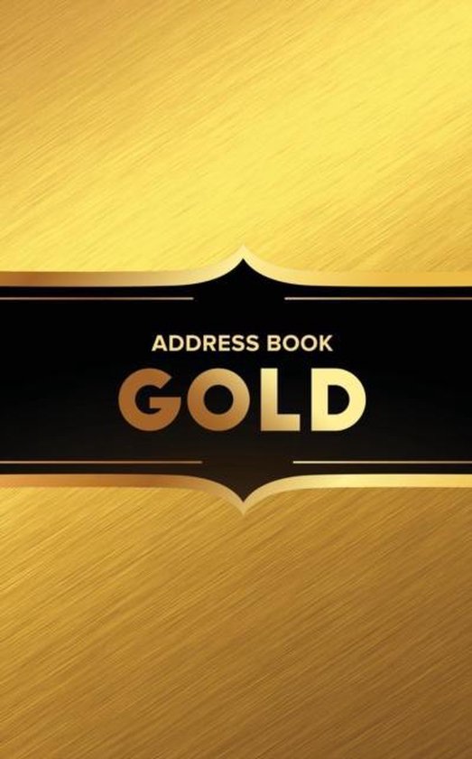 Address Book Gold - cover