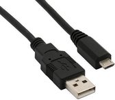 Caliber USB kabel naar micro-USB 0.7 m Zwart (CLUSB03)