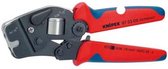 Knipex 975309 Zelfinstellende krimptang voor adereindhulzen met voorinvoering - 190mm