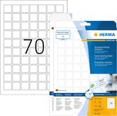 HERMA 8339 printeretiket Wit Zelfklevend printerlabel