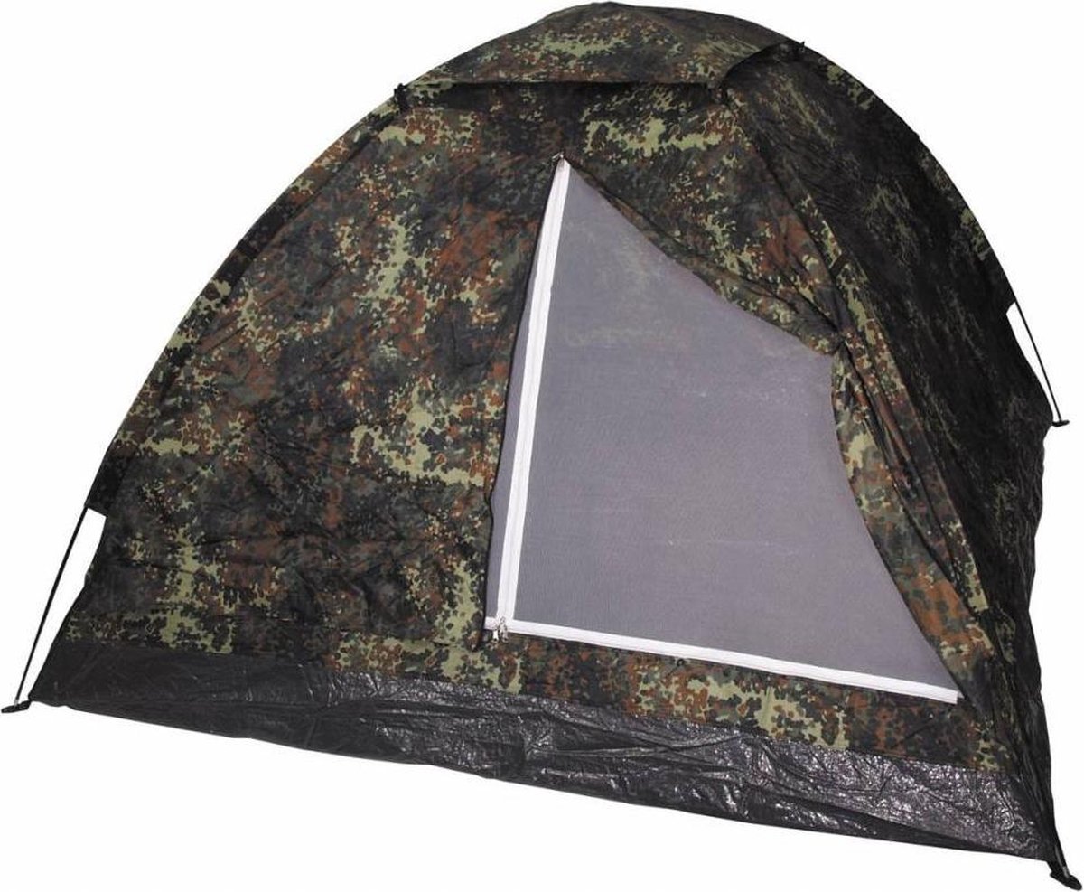 MFH Tent 'Monodom' 3 Personen vlekcamouflage 210x210x130 cm