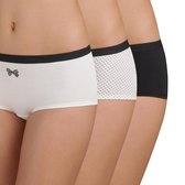 Set van 3 boxers DIM POCKET COTON voor vrouwen