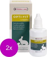 Versele-Laga Oropharma Opti-Vit Multi-Vitamine - Voedingssupplement - weerstand - 2 x 50 ml