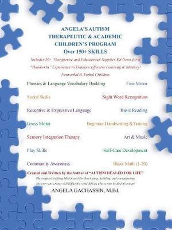 Autism Therapeutic & Academic Children's Program - cover