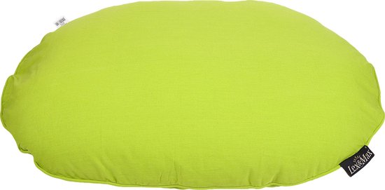 Lex & Max Tivoli - Hondenkussen - Ovaal - Lime - 80cm