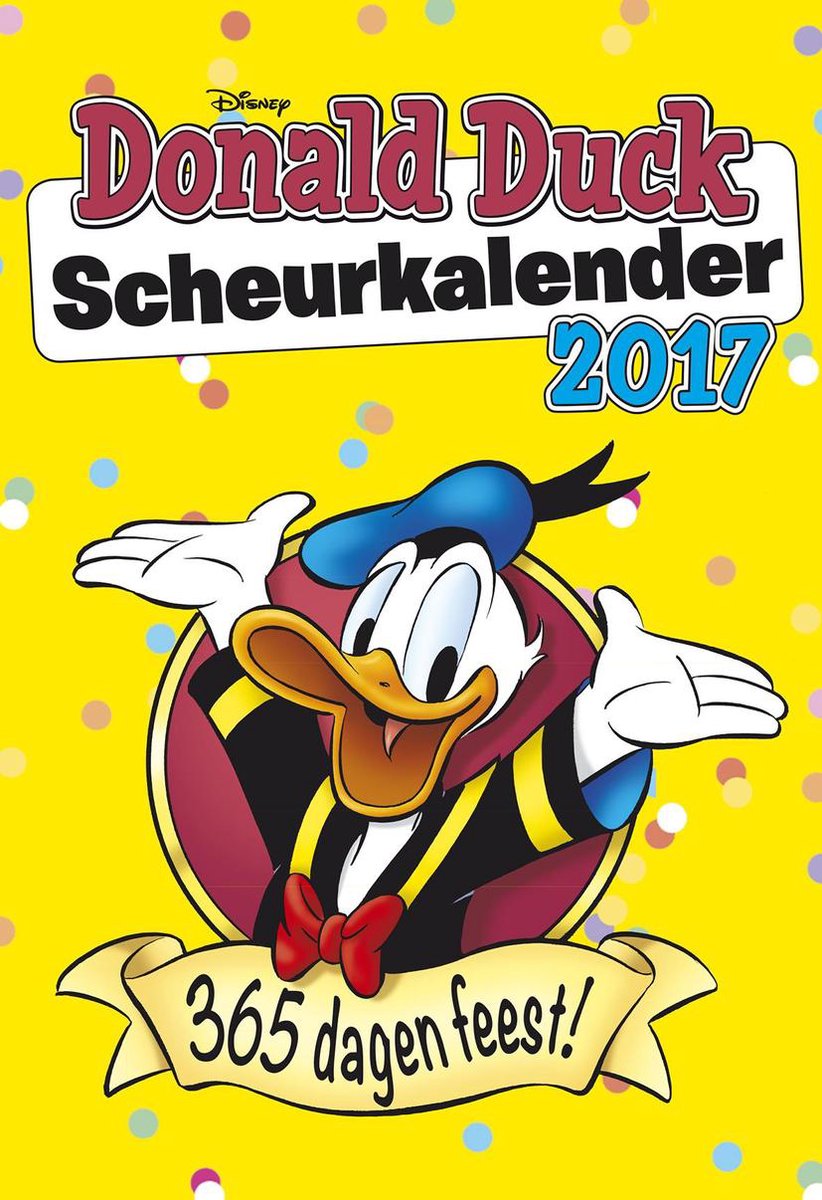 vijandigheid Egoïsme cap Donald Duck scheurkalender 2017 | bol.com