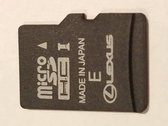 Kaartupdate 2016 De nieuwe microSD-kaart LEXUS Navigatie