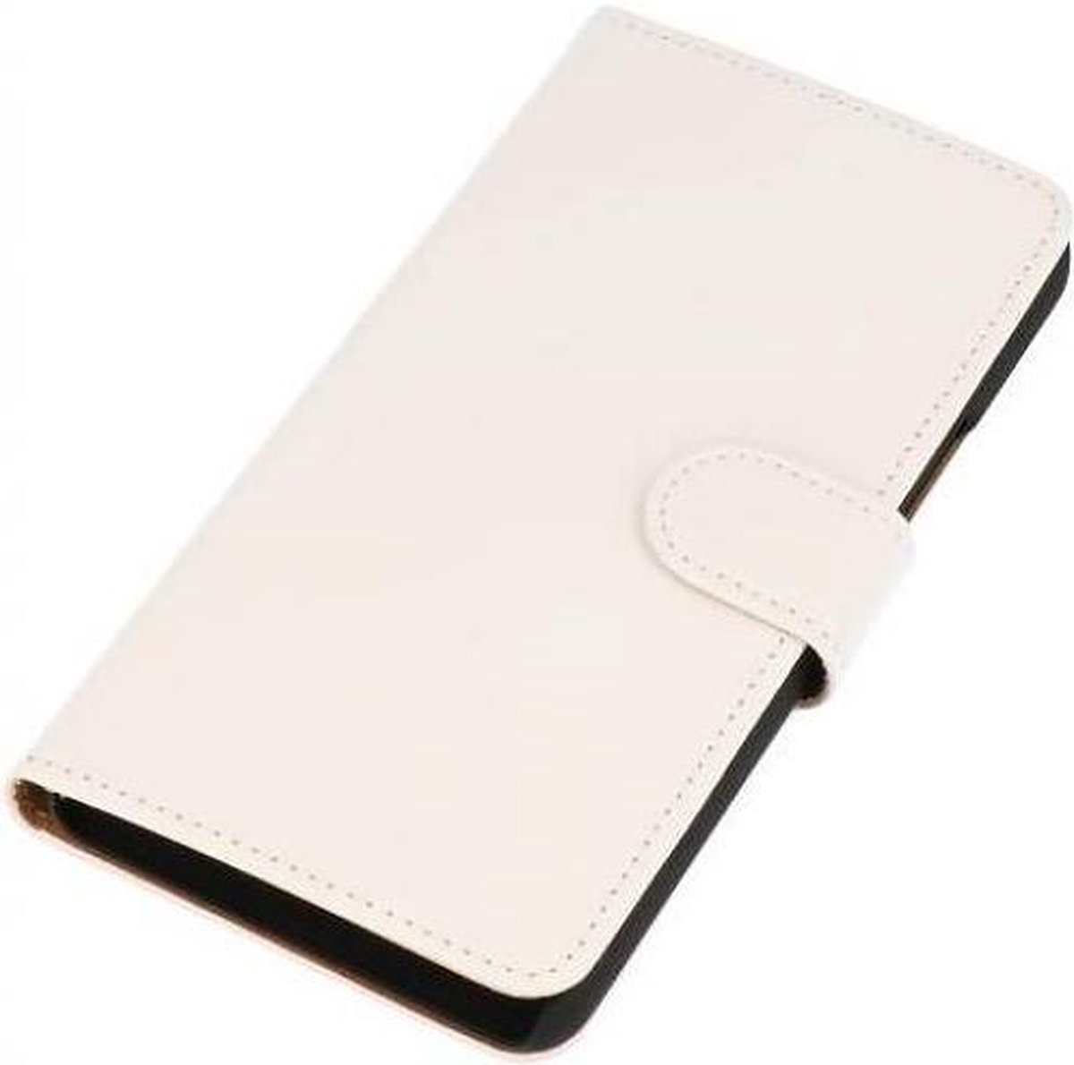 Bookstyle Wallet Case Hoesjes Geschikt voor Huawei Ascend Y550 Wit