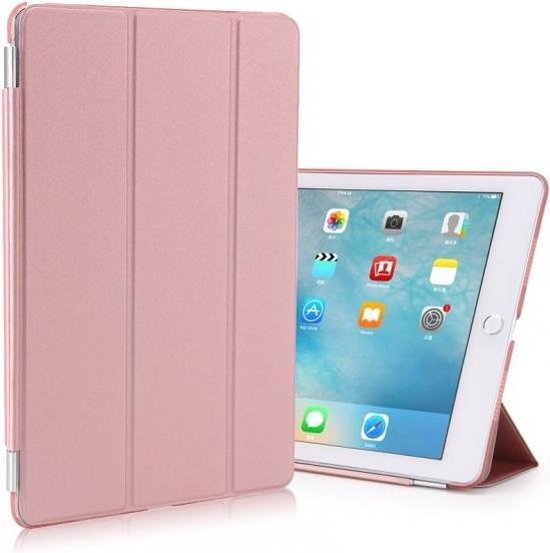 Van storm Janice Zwijgend qMust - Apple iPad Pro 9.7 hoesje - Smart Tri-fold Case - Rose Gold |  bol.com