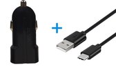 BestCases.nl Universele 2 Ampere type-C Poort Autolader USB-C 3.1 voor LG G5