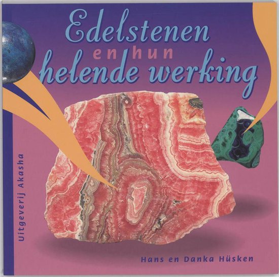 Cover van het boek 'Edelstenen en hun helende werking' van H. Husken