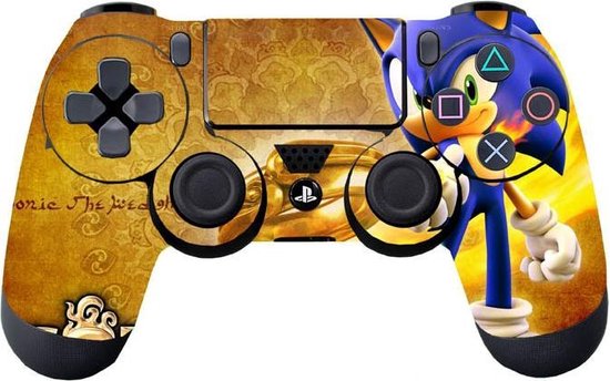 GameID PS4 Dualshock 4 Controller Skin Sticker - Sonic and the Secret Ring  | bol.com