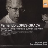 Olga Prats & Quarteto Lopes-Graça - Complete Music For String Quartet & Piano Volume Two (CD)