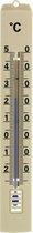Thermometer Kunststof Bruin 17.5 cm