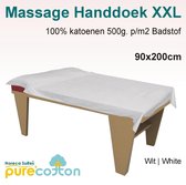 Homéé Massage Handdoeken XXL 450g.m²  90x200cm Wit 1 Stuks