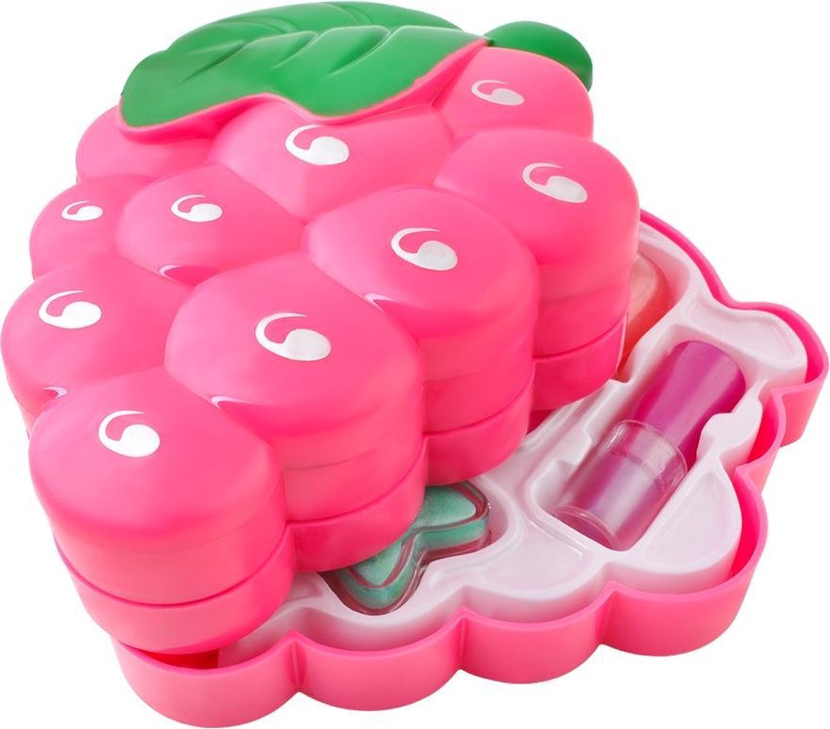 ZLPBAO Wasbare Kinderschminkset – Complete Make-upkoffer Voor Meisjes Met Glitter & Accessoires