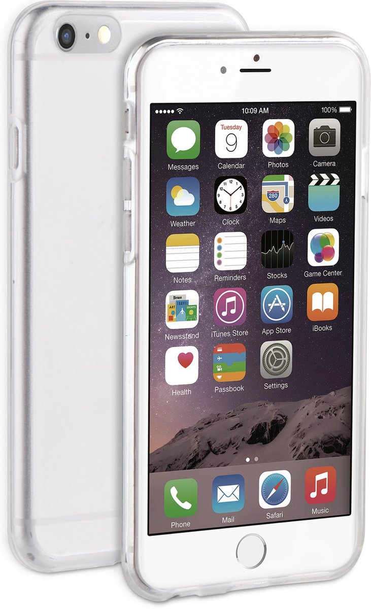 BeHello Gel Case voor Apple iPhone 6/6S - Transparant