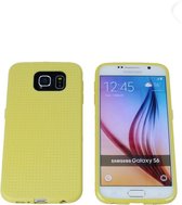 Samsung Galaxy S6 Silicone Case Hoesje Geel Yellow