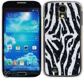 Bling zebra hard cover hoesje Galaxy S4 i9500
