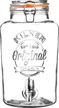 Distributeur de boissons Kilner - Avec robinet - Dans une boîte cadeau - 5L