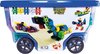 Clics bouwblokken– DUURZAAM SPEELGOED gemaakt van GERECYCLEERDE kunststof- bouwset 15 in 1 - speelgoed 4,5,6,7,8 jaar jongens en meisjes- educatief speelgoed- Montessori speelgoed- constructie speelgoed