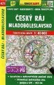 Wanderkarte Tschechien Cesky raj, Mladobleslavsko 1 : 40 000