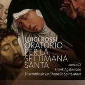 CantoLX, Frank Agsteribbe - Rossi: Oratorio Per La Settimana Santa (CD)