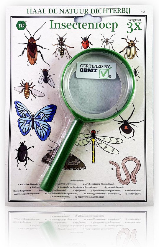 3BMT - Vergrootglas voor kinderen - insectenloep - vergroot 3 x | bol.com