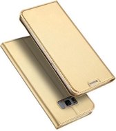 Luxe goud agenda wallet hoesje Samsung Galaxy S8 Plus