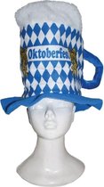 Beieren bierpul hoed verkleedaccessoire voor volwassenen