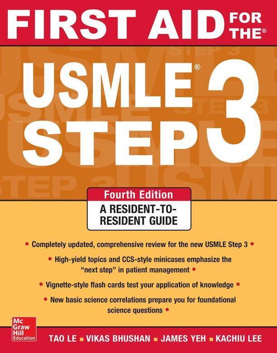 First Aid for the USMLE Step 3, Fourth Edition - cover