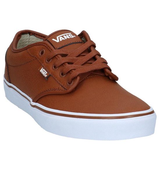 Vans - Atwood - Sneaker laag gekleed - Heren - Maat 47 - Bruin;Bruine - QMW  -(Leather)... | bol.com