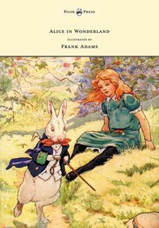Alice in Wonderland - Illustrated by Frank Adams - cover