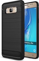 Armor Brushed TPU Hoesje Samsung Galaxy J5 (2016) - Zwart