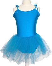 Justaucorps + Tutu - Bleu vif - Ballet - Robe d'habillage - taille 86/92 (6)