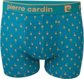 Pierre Cardin Heren Trunk | Boxershort Palm Beach Groen/Geel, Maat XL