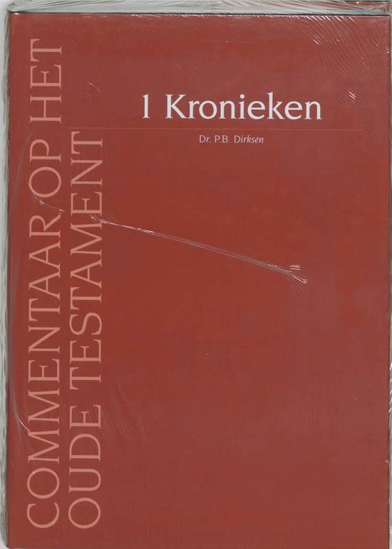 Cover van het boek 'Commentaar op het Oude Testament / 1 Kronieken' van P.B. Dirksen