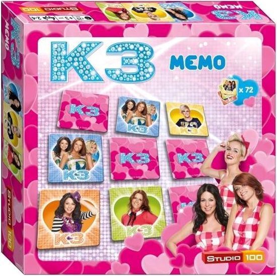 K3 Memo - Kaartspel | Games | bol.com