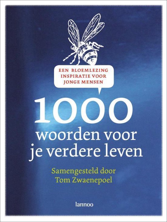 Cover van het boek '1000 woorden voor je verdere leven' van Tom Zwaenepoel